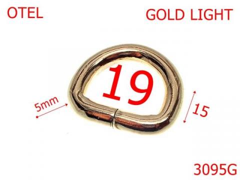 Inel D 19 mm 5 gold 3E1 3095G