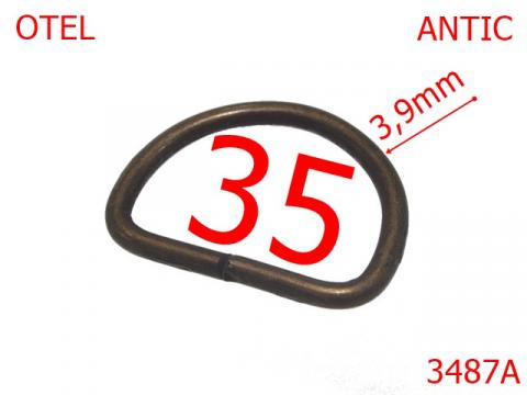 Inel D 35 mm 3.9 antic 3D2 3487A de la Metalo Plast Niculae & Co S.n.c.