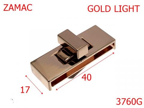 Inchizator poseta 43 mm gold light 14I16 3760G de la Metalo Plast Niculae & Co S.n.c.