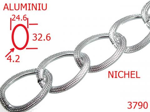 Lant aluminiu 24.6 mm 4.2 nichel 13K14/13K18 3790 de la Metalo Plast Niculae & Co S.n.c.