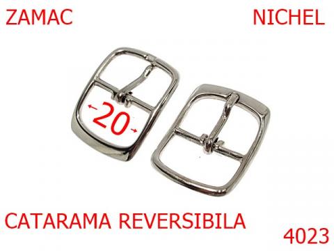 Catarama reversibila 20 mm nichel 15B5 4023 de la Metalo Plast Niculae & Co S.n.c.