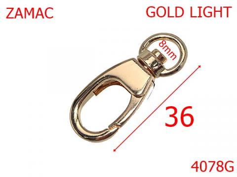 Carabina poseta 8 mm 8 gold light 5C10 5A8 7G5 4078G