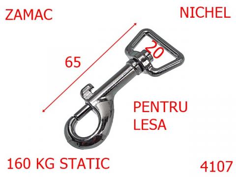 Carabina PET 20 mm nichel 5F6 7F3 7H4 4107 de la Metalo Plast Niculae & Co S.n.c.