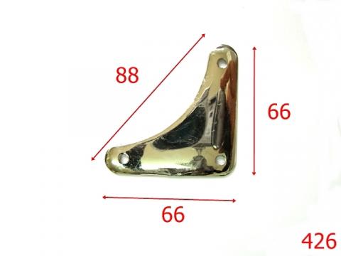 Ornament triunghi nikel 66x66 mm nichel 15B8 3G7 L30 426