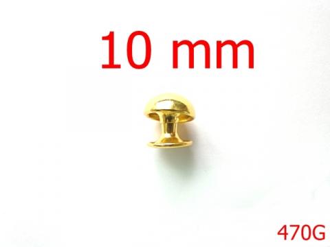 Bumbi 10 mm gold 470G