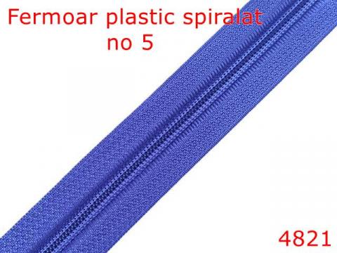 Fermoar plastic spiralat pentru confectii 4821 de la Metalo Plast Niculae & Co S.n.c.