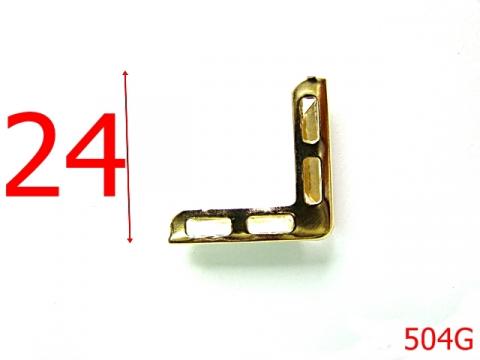 Coltar 24 mm gold C35 504G de la Metalo Plast Niculae & Co S.n.c.
