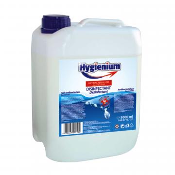 Gel antibacterian si dezinfectant Hygienium, 5 L de la Clever Services SRL