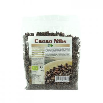 Cacao nibs crude, Raw Bio 200g de la Biovicta