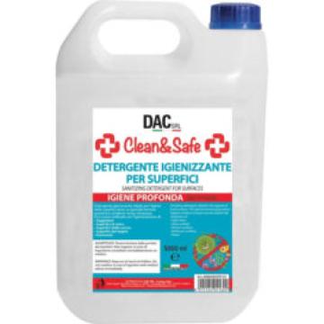 Detergent igienizant pentru suprafete, Clean Safe, 5 litri de la Biolex Ambalaje Srl