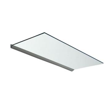 Profil copertina sticla, 2 m, alb de la Glass Associates