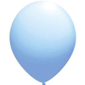 Set 25 baloane latex bleo albastru deschis 27 cm