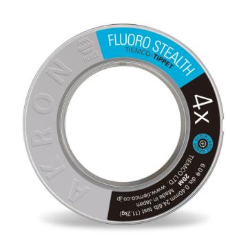 Fir Tiemco Fluorocarbon Stealth Tippet 4X 0.16mm, 5.2lb, 50m de la Pescar Expert