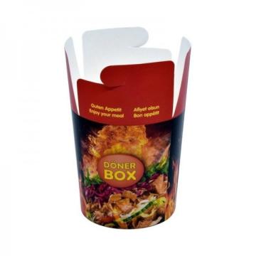 Cutie noodle, carton personalizat, 16oz, 480ml (50buc) de la Practic Online Packaging S.R.L.