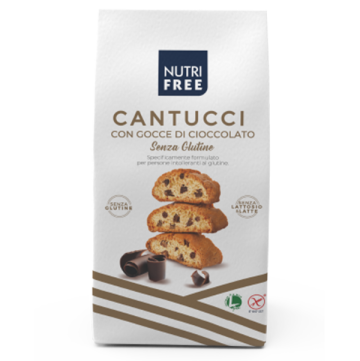 Biscuiti cu bucati de ciocolata Cantucci - 240 g de la Naturking Srl