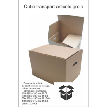Transport si depozitare cutii de carton de la Eximpack SRL