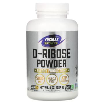 Supliment alimentar Now Foods D-Ribose - Powder - 227 grame de la Krill Oil Impex Srl