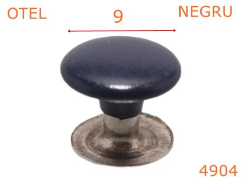 Capsa rapida cu capacul vopsit-9--otel--negru 4904 de la Metalo Plast Niculae & Co S.n.c.