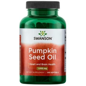 Supliment alimentar Swanson Pumpkin Seed Oil (Ulei dovleac) de la Krill Oil Impex Srl