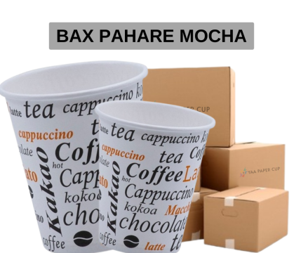 Pahare carton Mocha bax 7oz bax 1000 buc de la Yanadrisfan Paper Cup Srl