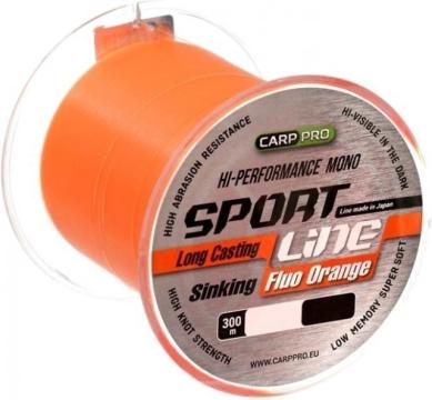 Fir Carp Pro Sport Line, Fluo Orange, 300m de la Pescar Expert