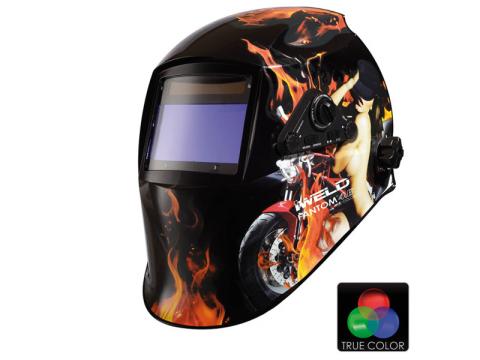 Masca automata sudura Fantom 4.6 True Color Bike-Girl de la Sarc Sudex
