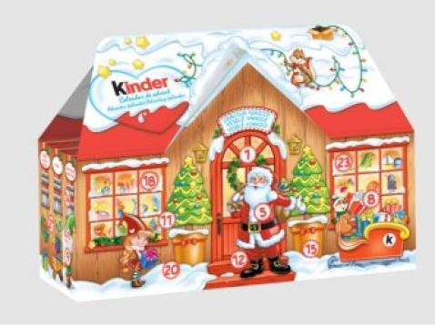 Cadou Kinder Calendar Advent 234g