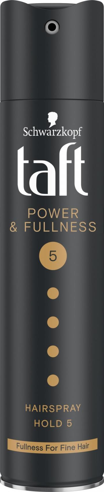 Fixativ Taft Power Fullness, nivel fixare 5, formula vegana