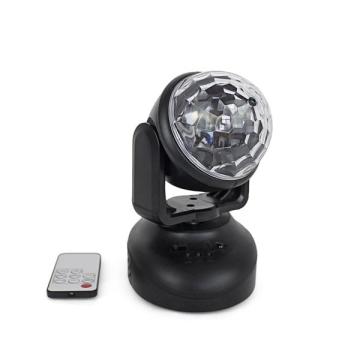 Proiector disco LSY080 LED rotativ 360 cu telecomanda