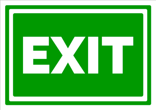 Indicator exit