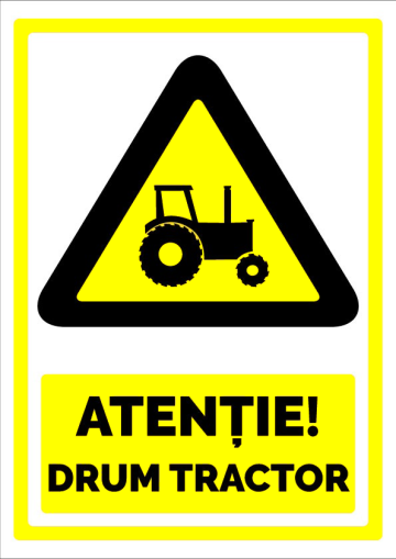 Indicator pentru drum tractor de la Prevenirea Pentru Siguranta Ta G.I. Srl