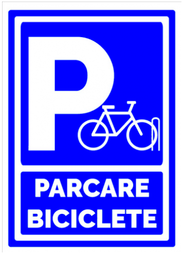 Indicator pentru parcari cu bicicleta de la Prevenirea Pentru Siguranta Ta G.I. Srl