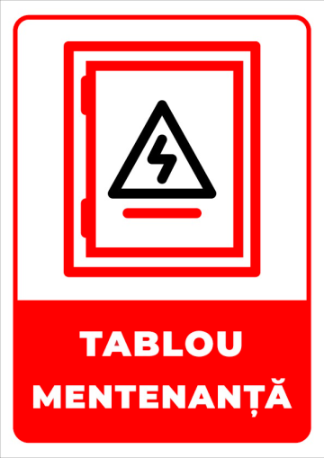 Indicator pentru tablou mentenanta de la Prevenirea Pentru Siguranta Ta G.I. Srl