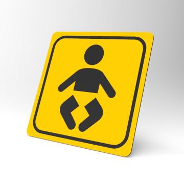 Placuta galbena pentru bebelus de la Prevenirea Pentru Siguranta Ta G.I. Srl