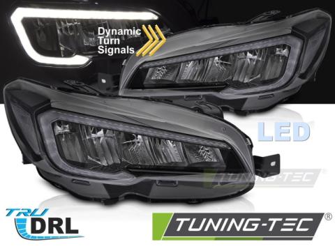 Faruri Headlightstube LED negru Subaru WRX 14-22 de la Kit Xenon Tuning Srl