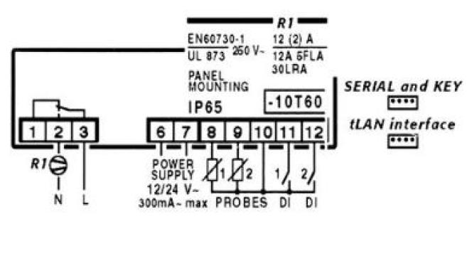 Controler electronic termostat digital 12 24Vac de la Kalva Solutions Srl