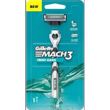 Aparat de ras pentru barbati Gillette Mach3 Fresh Clean