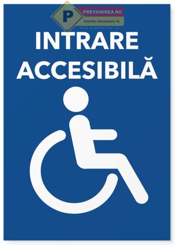 Indicator pentru intrare accesibila de la Prevenirea Pentru Siguranta Ta G.I. Srl