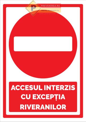 Indicator pentru riverani de la Prevenirea Pentru Siguranta Ta G.I. Srl