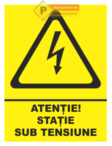 Indicator pentru statie de electricitate de la Prevenirea Pentru Siguranta Ta G.I. Srl