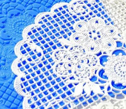 Forma silicon dantela Doily art Bouquet - Crystal Lace de la Lumea Basmelor International Srl