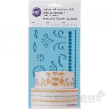 Mulaj silicon Damask - Wilton