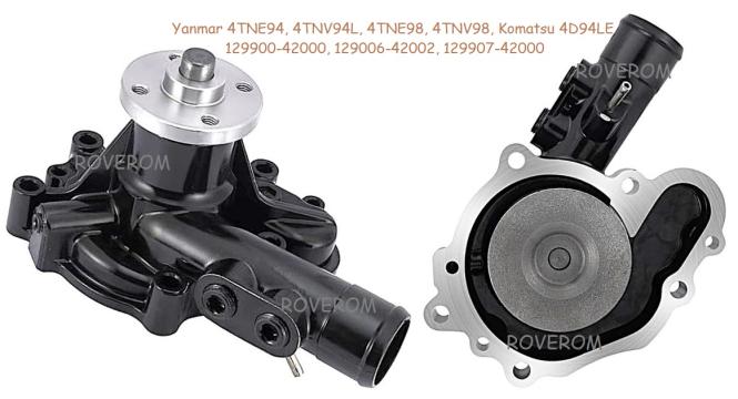 Pompa apa Yanmar 4TNE94, 4TNV94L, 4TNE98, 4TNV98 de la Roverom Srl