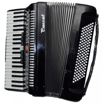 Acordeon acustic Parrot cu 120 basi, 41 clape si 7 registre de la Marco & Dora Impex Srl