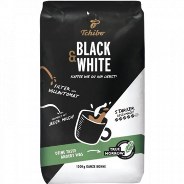 Cafea boabe Tchibo Black and White 1 kg de la Activ Sda Srl