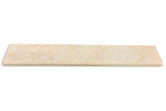 Plinta Limestone SLY cross cut lustruit 60 x 9 x 1,5cm