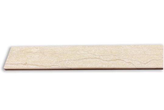 Plinta Limestone SLY vein cut lustruit 60 x 9 x 1,5cm