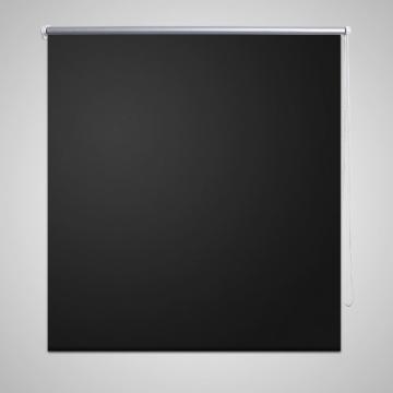 Jaluzea opaca rulabila, 100 x 175 cm, negru de la VidaXL