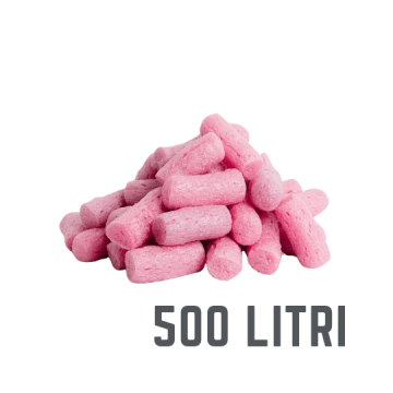 Fulgi biodegradabili roz, 500 litri