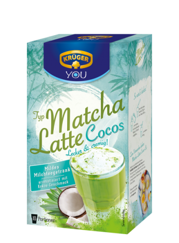 Cappucino Matcha Latte Cocos Kruger 10 x 25 g